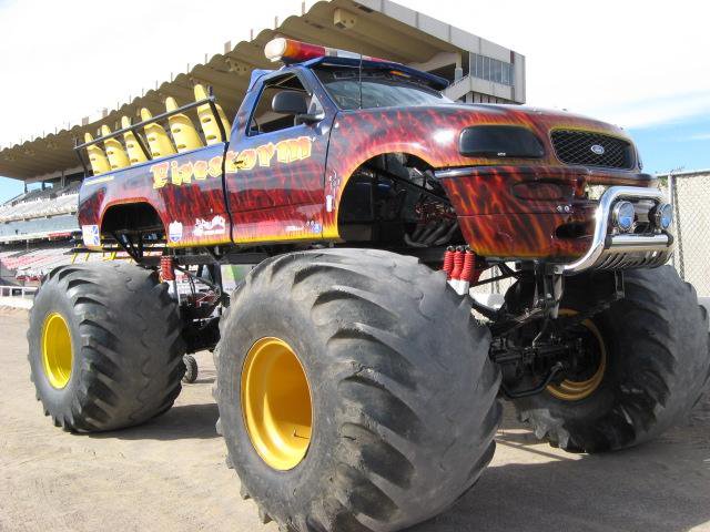 The Firestorm Monster Truck He sold to more than 5 people and received over thousands and thousands of dollars