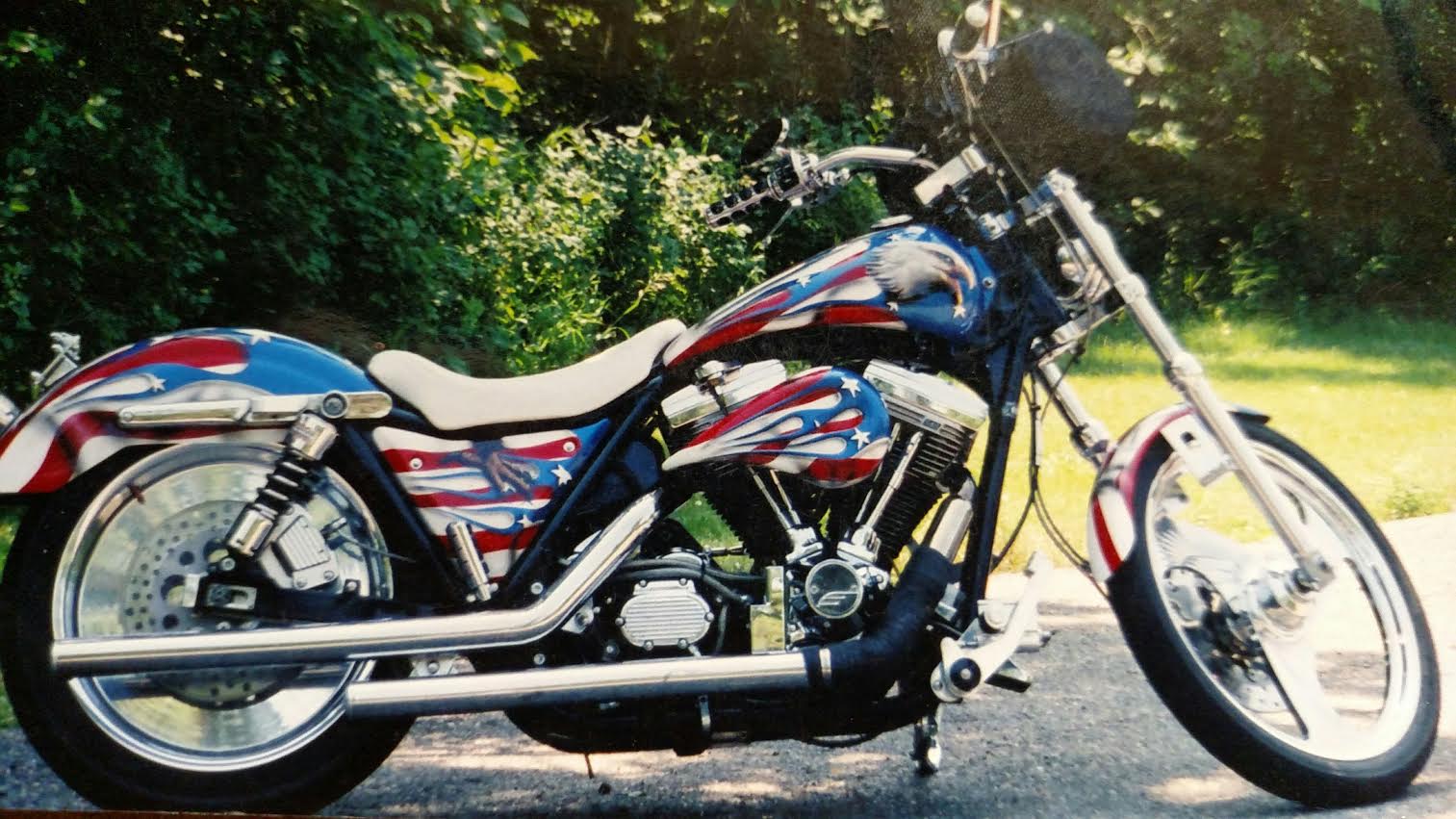 Stolen 1990 Harley FXRS