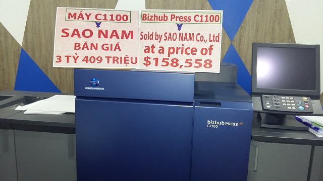 Price C1100 of Sao Nam - Digital Printing Konica Minolta