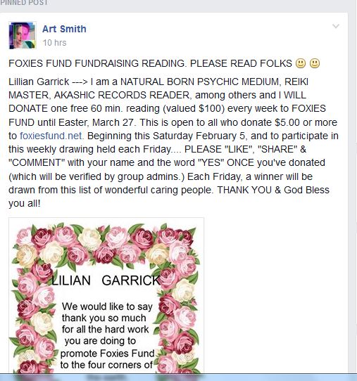A Art Smith & Lilian Garrick collection scam
