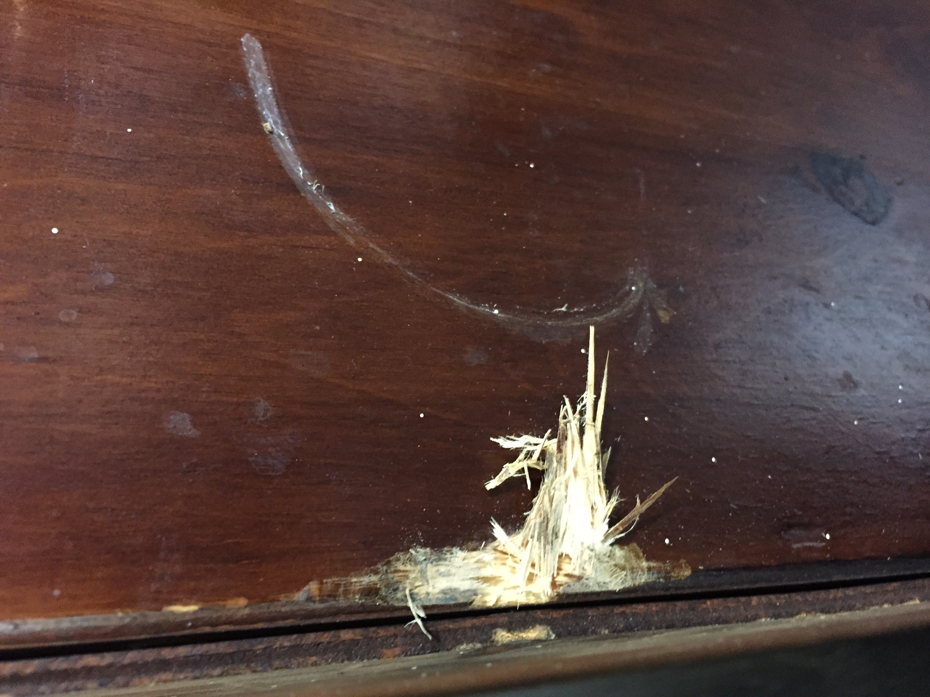 Antique Desk #1 Damage 2
