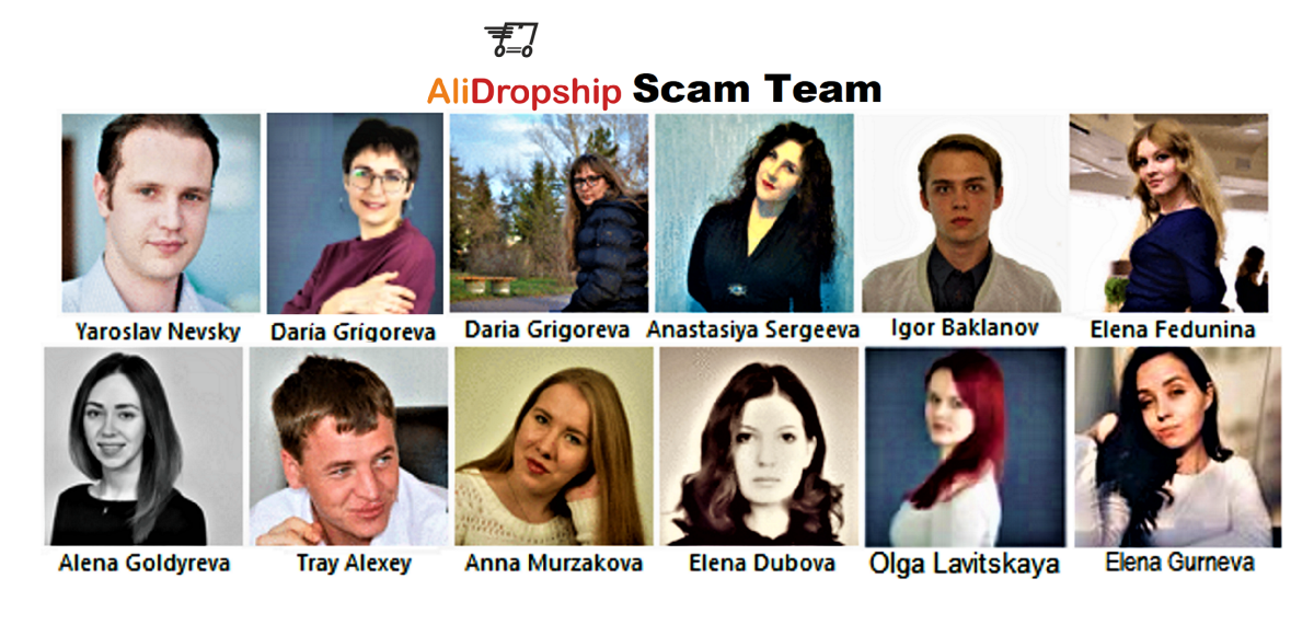 the Alidropship Scam Team