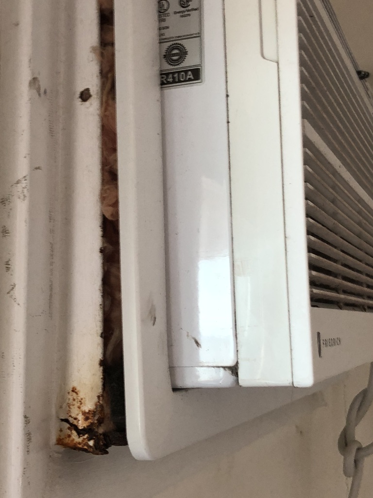 Air Conditioner inside of bedroom
