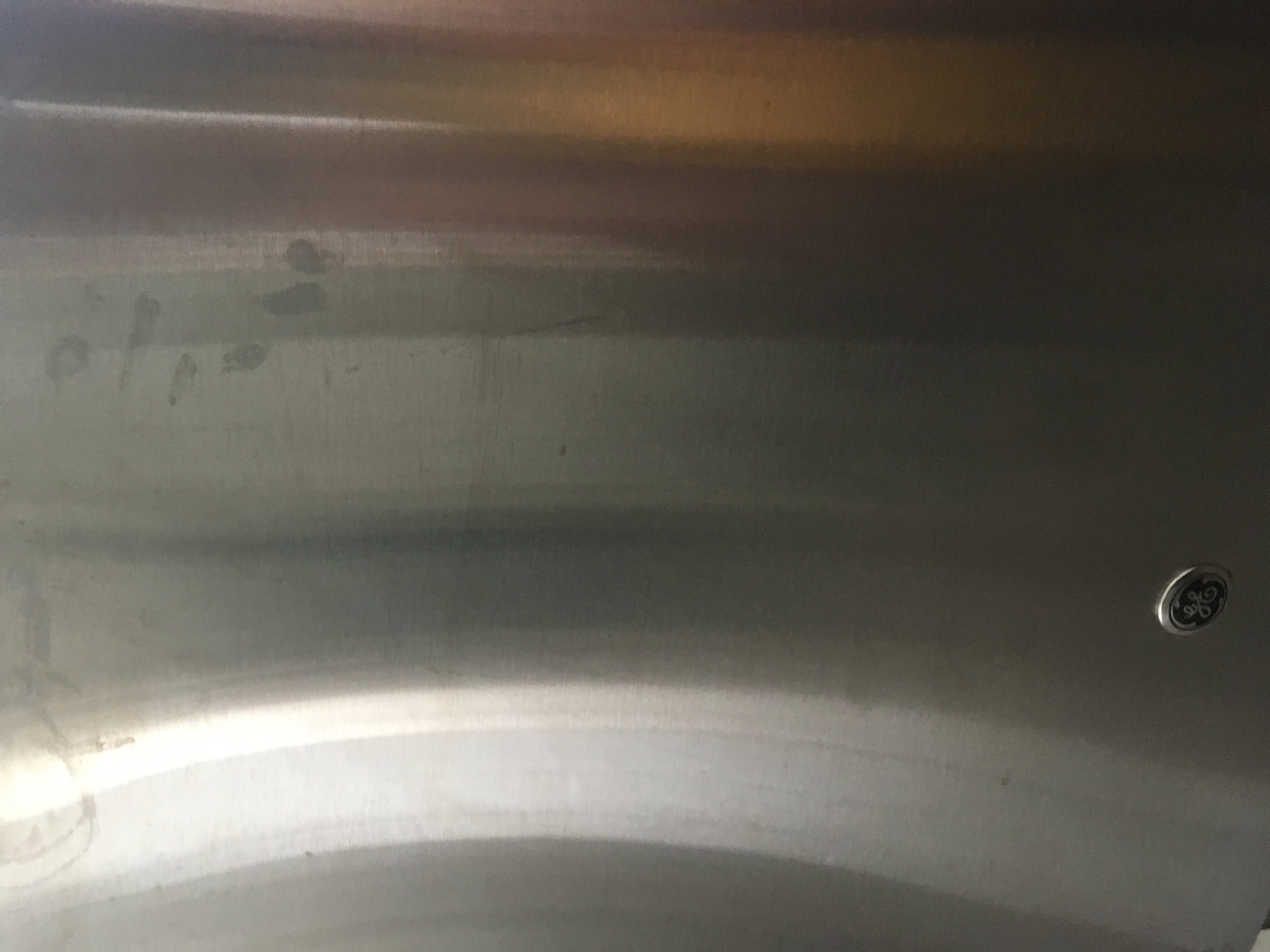 GE appliance poor quality finish less than 1 year 