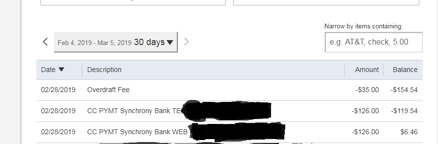 bank draft in question w/ my name/info redacted