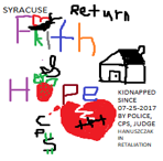 Syracuse Stole Faith and Hope 2016 logo