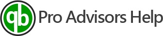 QB Pro Advisor Help Logo very similar to Intuit