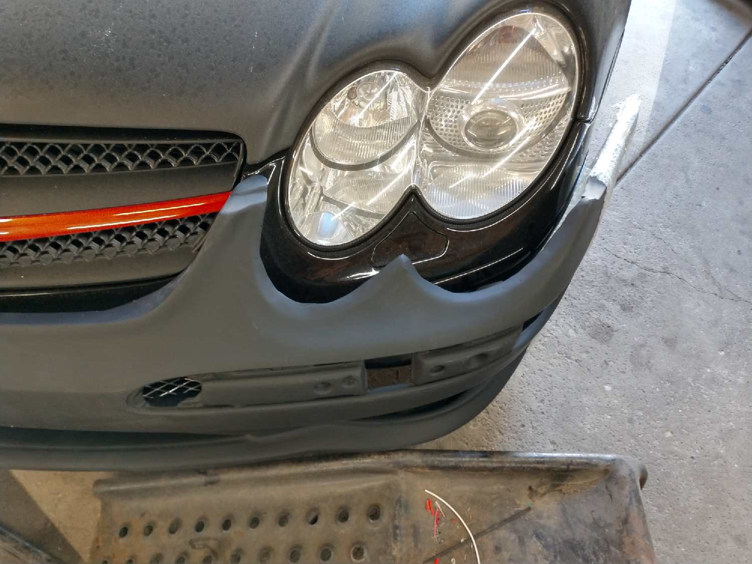 Bumper doesn't line up with lights