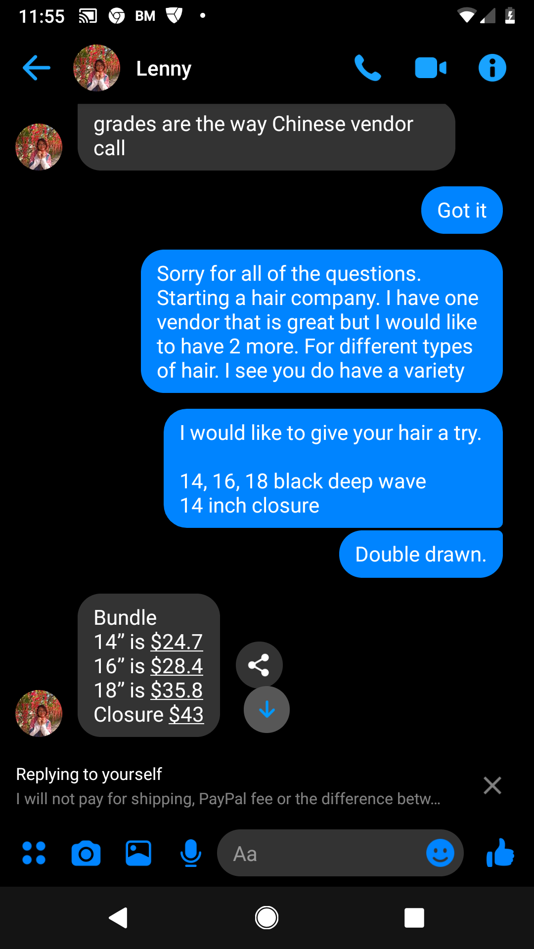You will lose customers if you sell hair