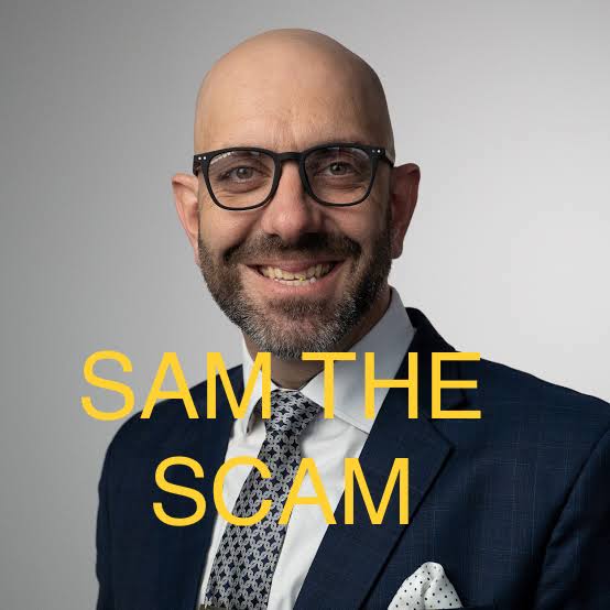 Sam the scam Sam