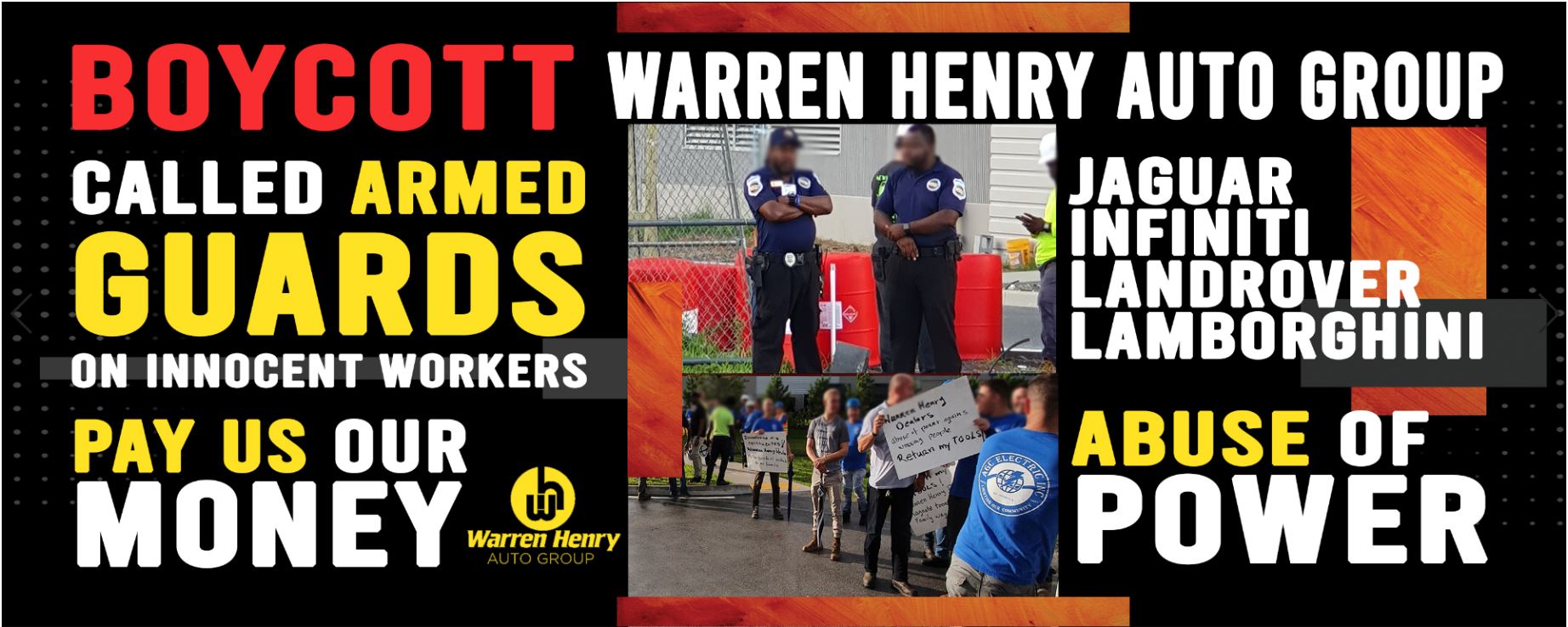 Warren Henry Auto Group Abuse of Power