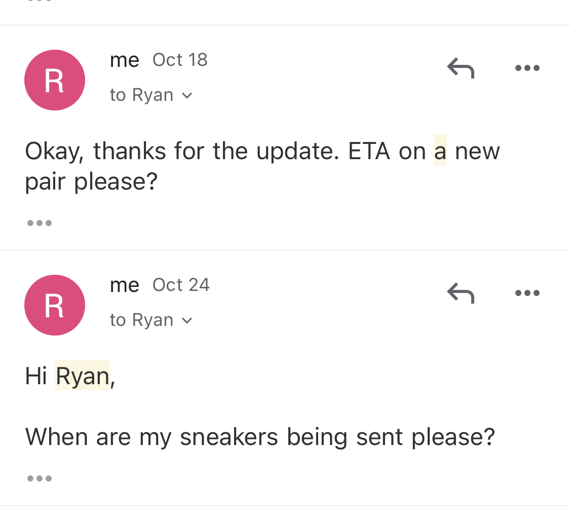 Email convo