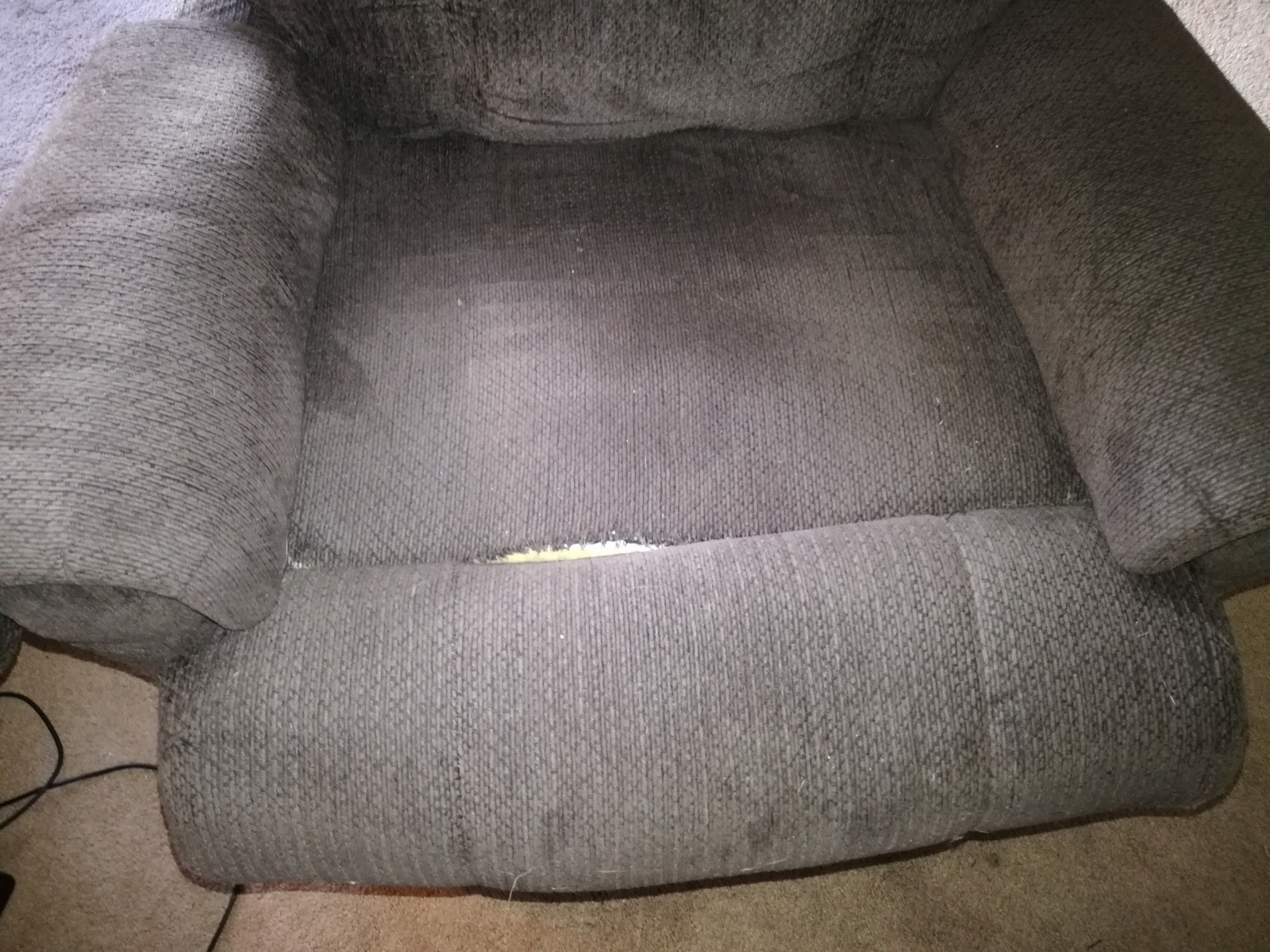 Defective chair for almost $400!