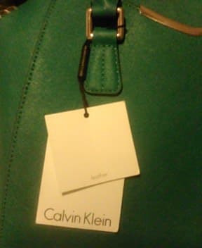 Calvin Klein manufacture's label:Green Pepper