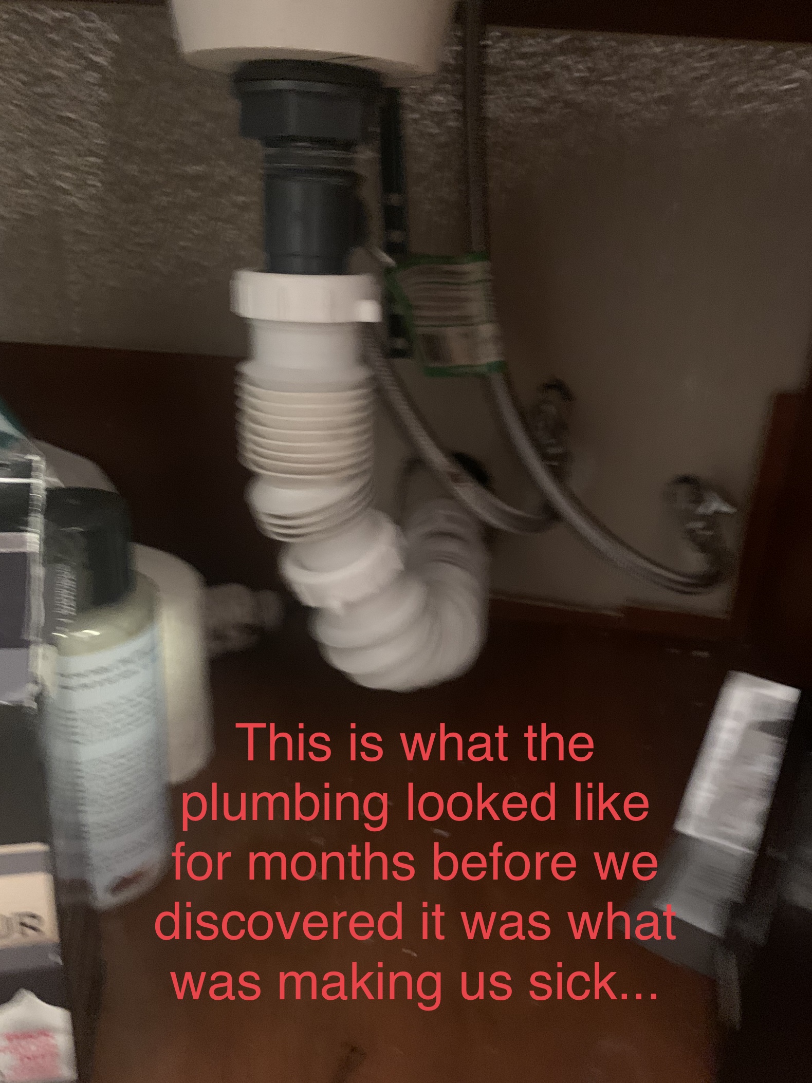 plumbing WAY out of code