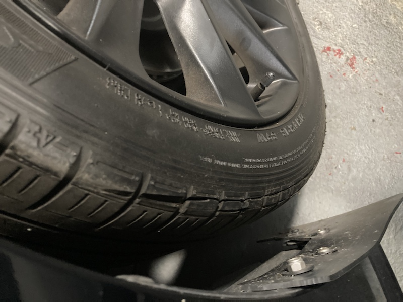 Tried to charge reconditioning fees for a bad tire