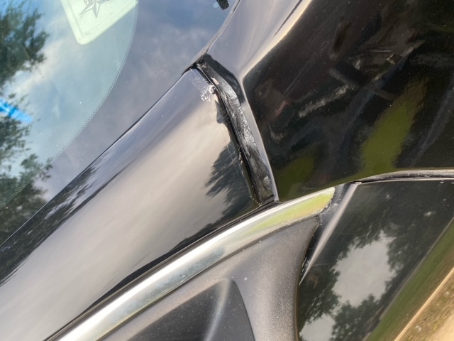 Passenger  side damage 