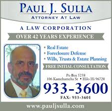 Paul Sulla of Hawaii crooked attorney