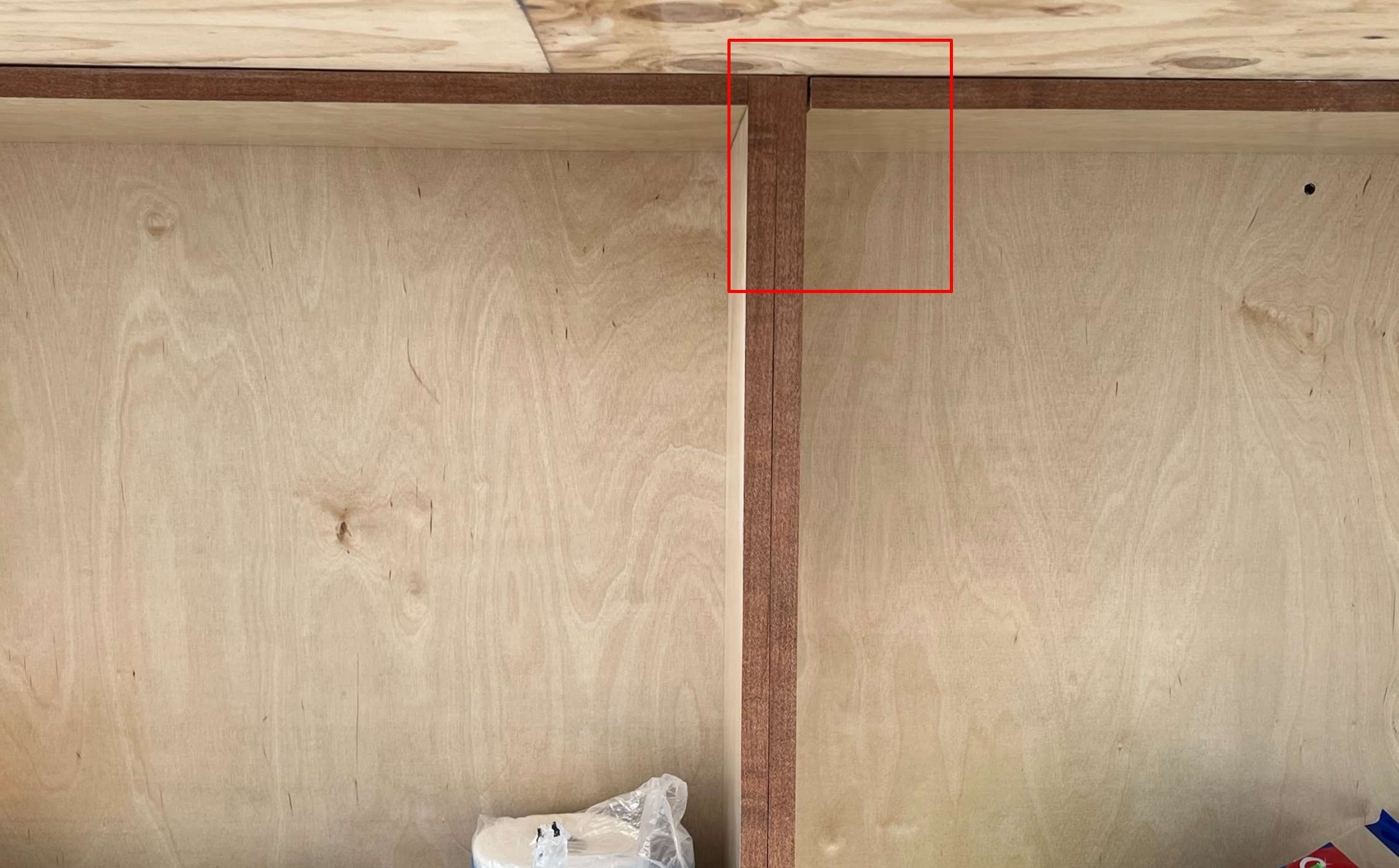 installed crooked with gaps