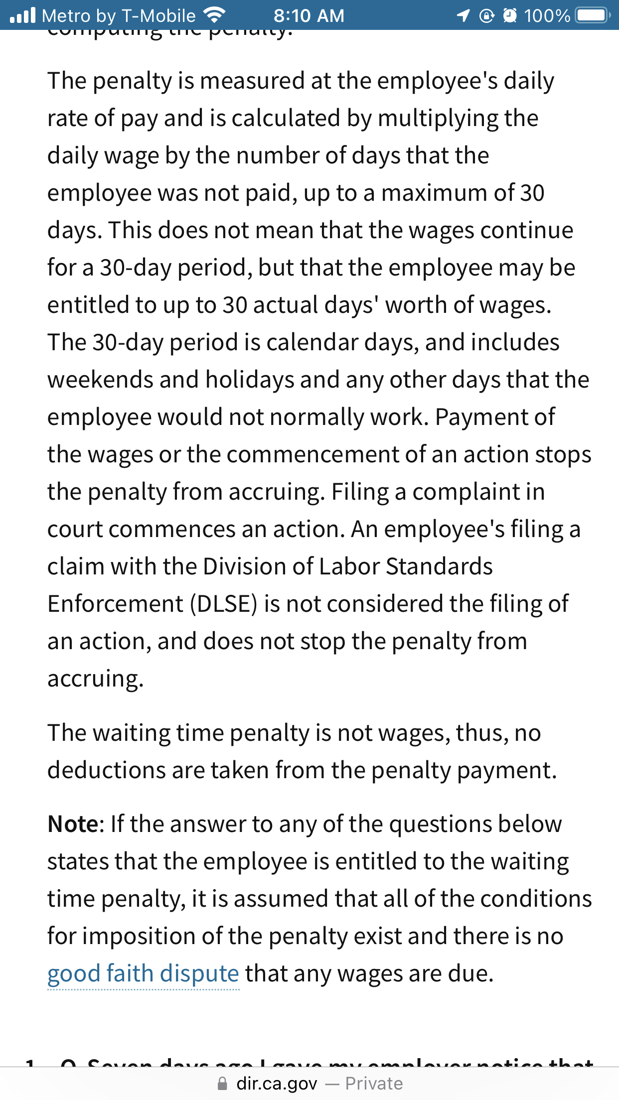 Labor Code California Law part 3