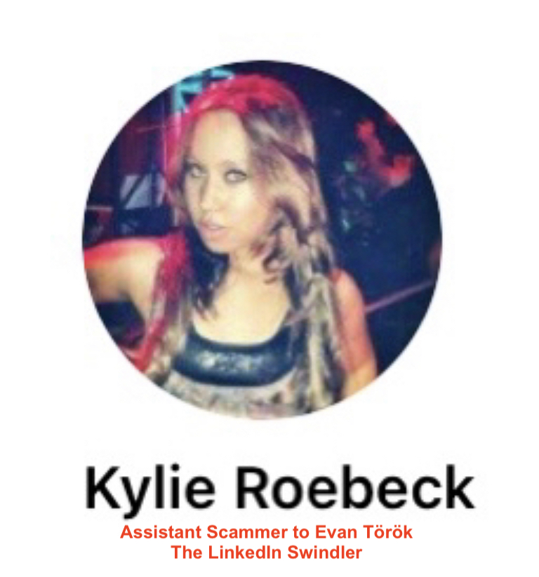 Kylie Roebeck - Assistant Scammer Oncidium Capital