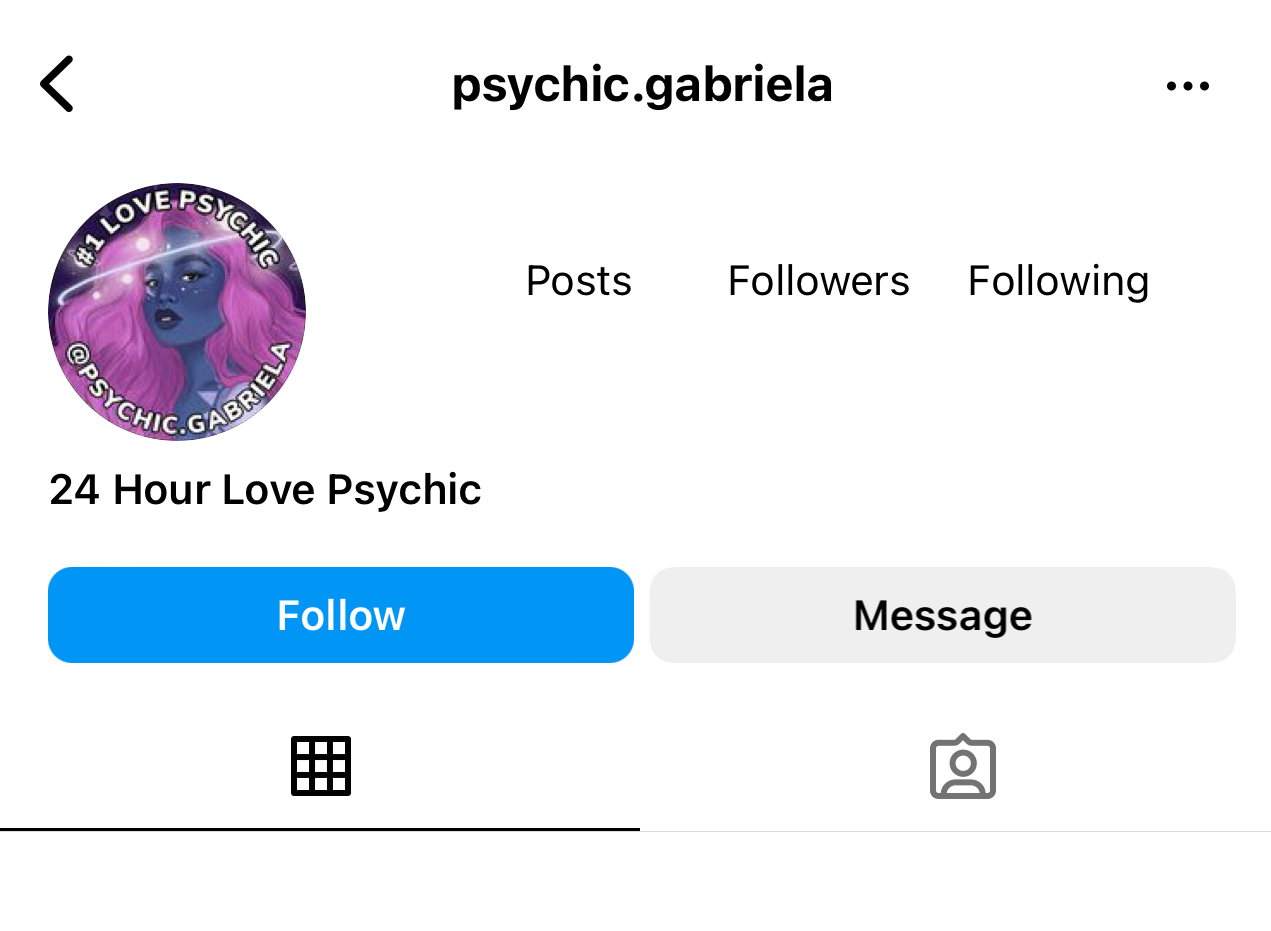 Psychic Gabriella