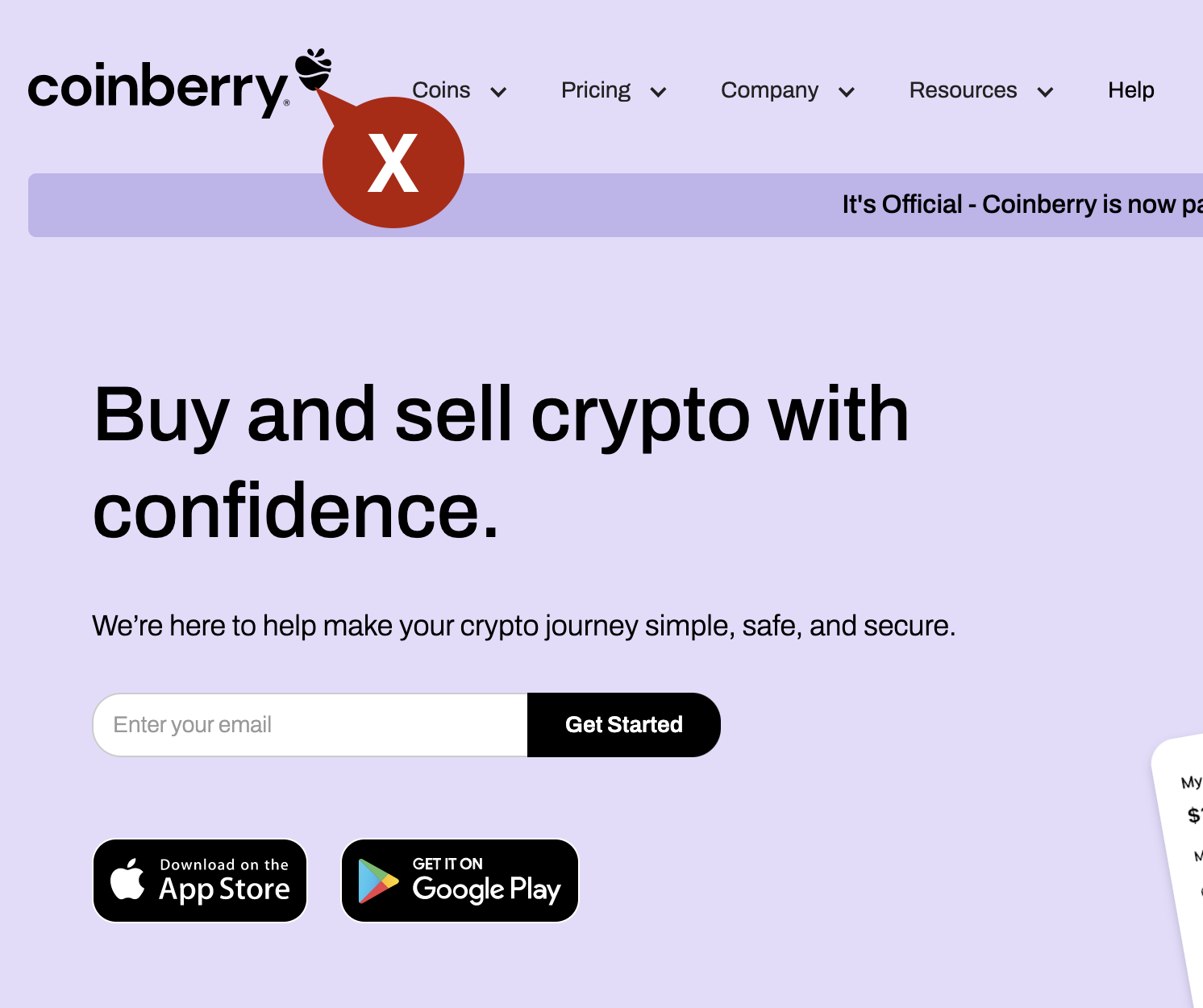 Coinberry is not a good choice