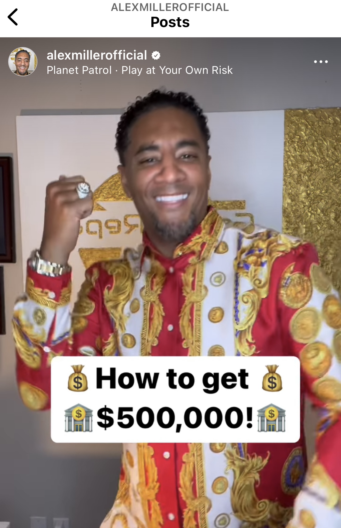 Instagram $500k in business credit 