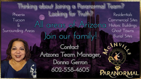 Donna Gerron Recruiting Paranormal
