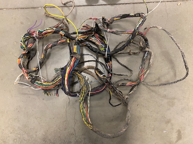 what is left of the wiring