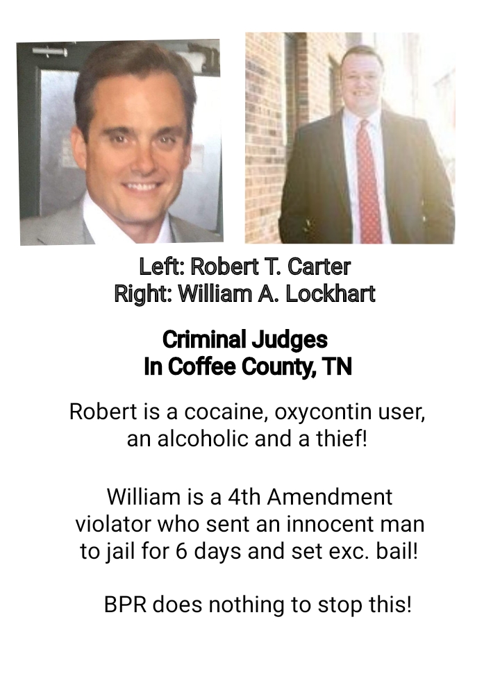"Judges" of Coffee County, TN