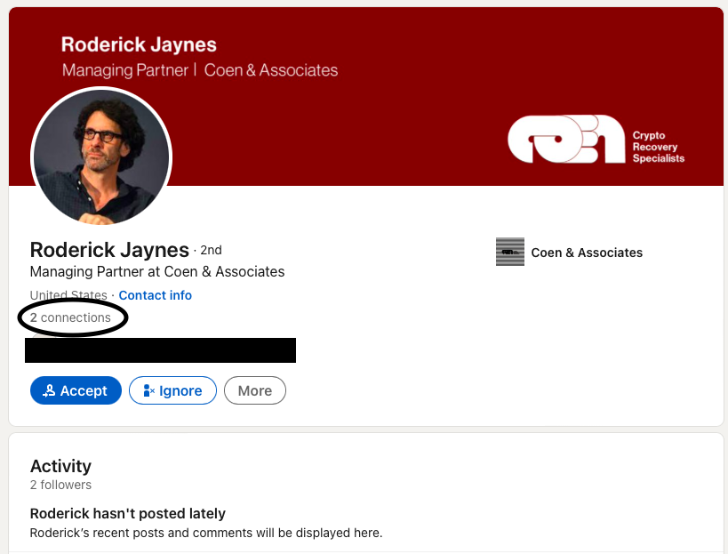 LinkedIn - Roderick Jaynes
