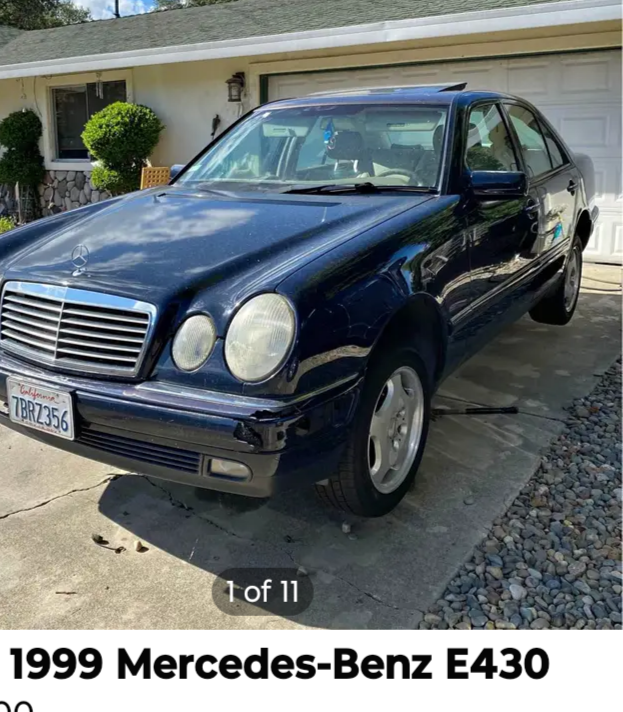 THE 1999 MERCEDES BENZ E-30 THEY SOLD TO ME 