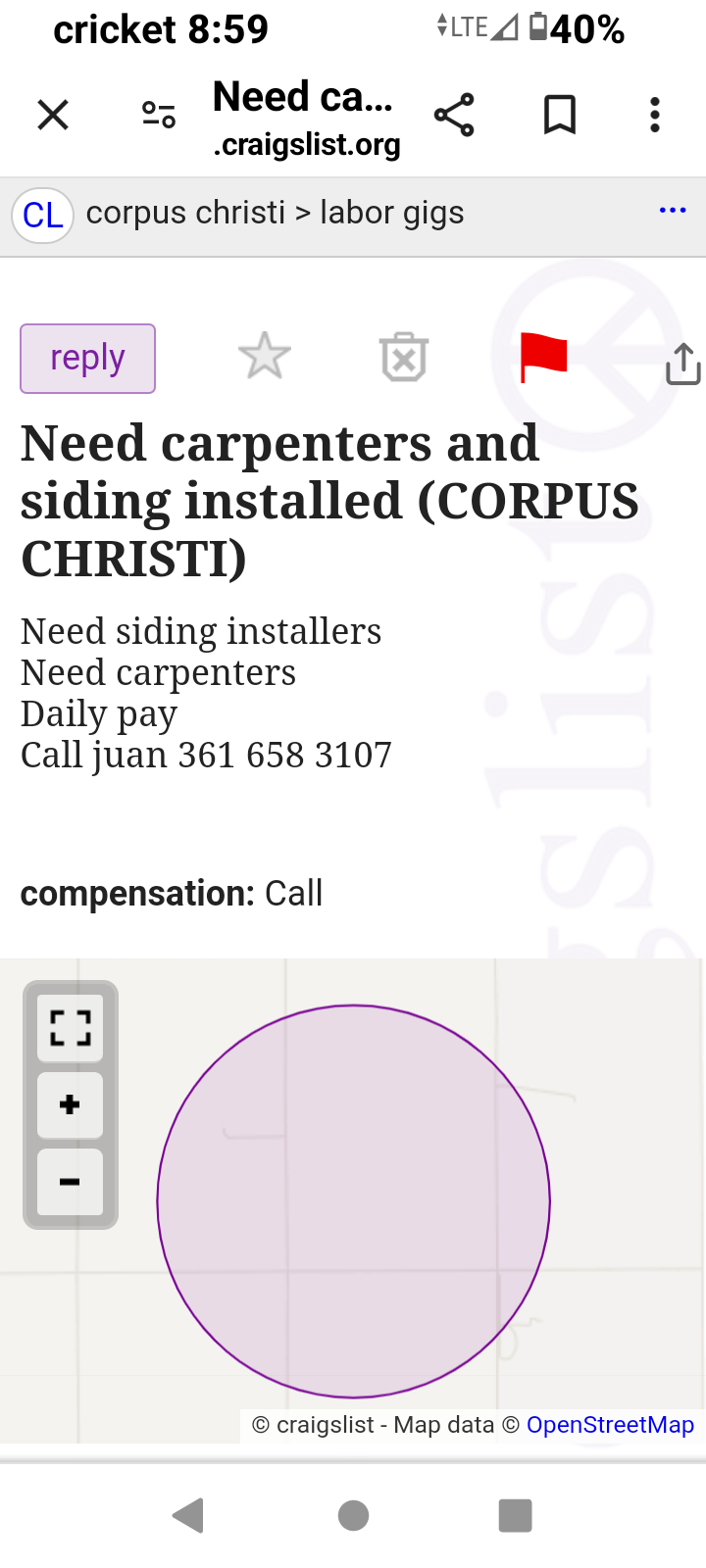 Still runs ads on corpus Christi craigslist