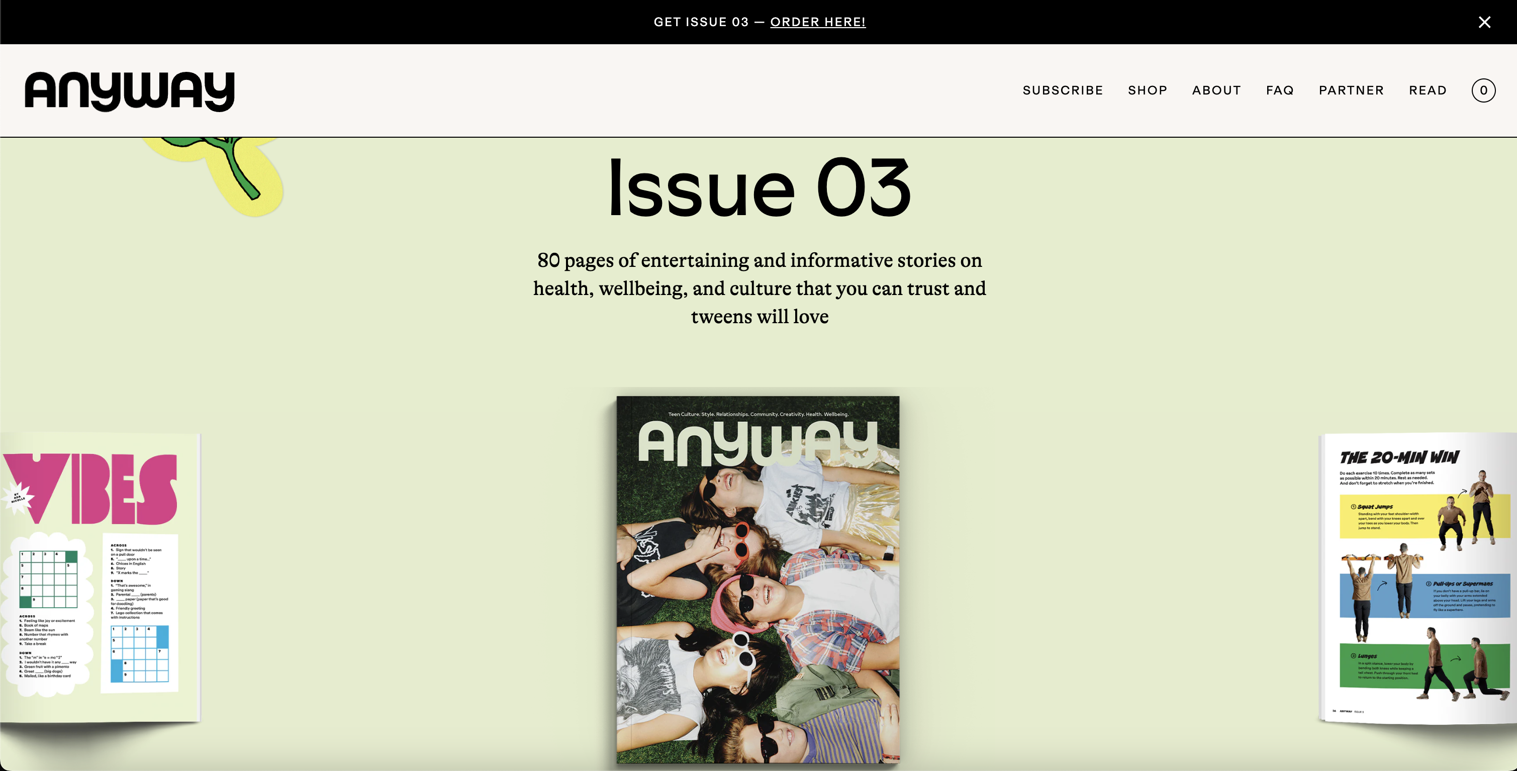  AnywayMag.com review and numerous online issues