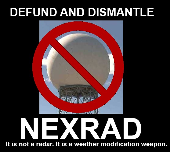 NEXRAD They Purposely Energize and Manipulate The Weather For The Purpose of Pure Evil.
