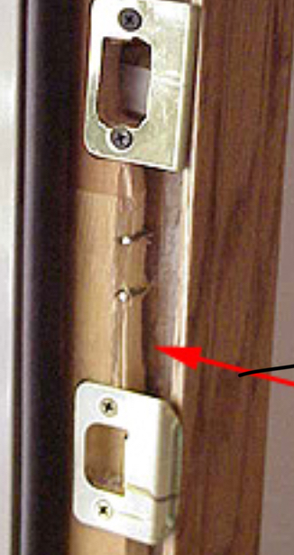 Wood split image example