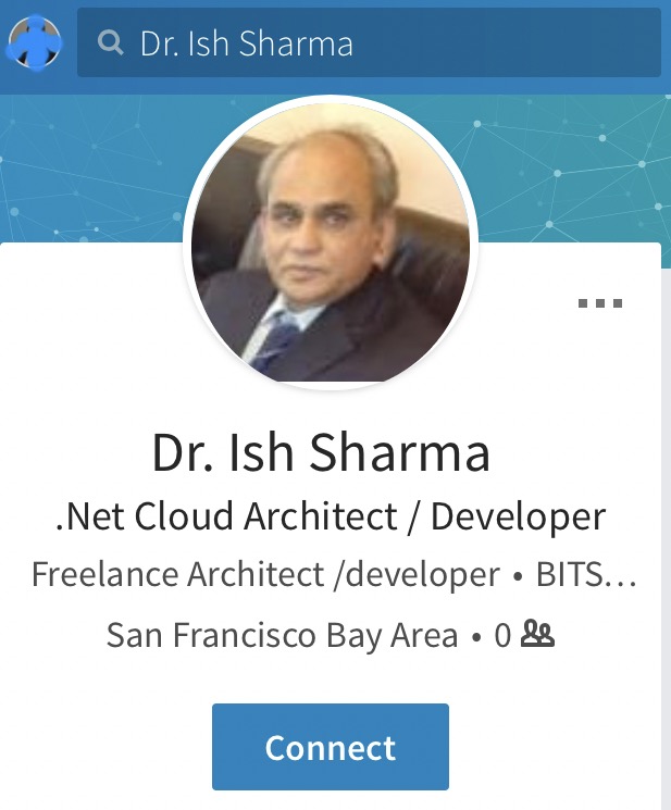 Ishwar Sharma's LinkedIn Profile