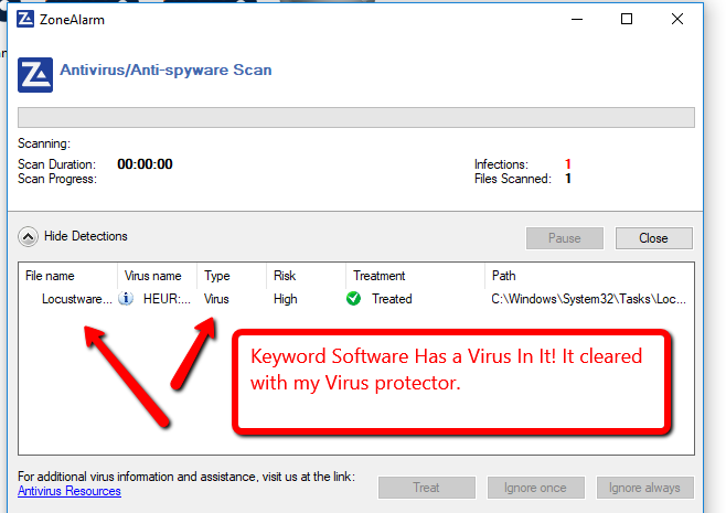 Virus & Does Not Work!