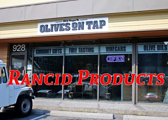 Olives On Tap in Whistler - Sells Rancid Products 