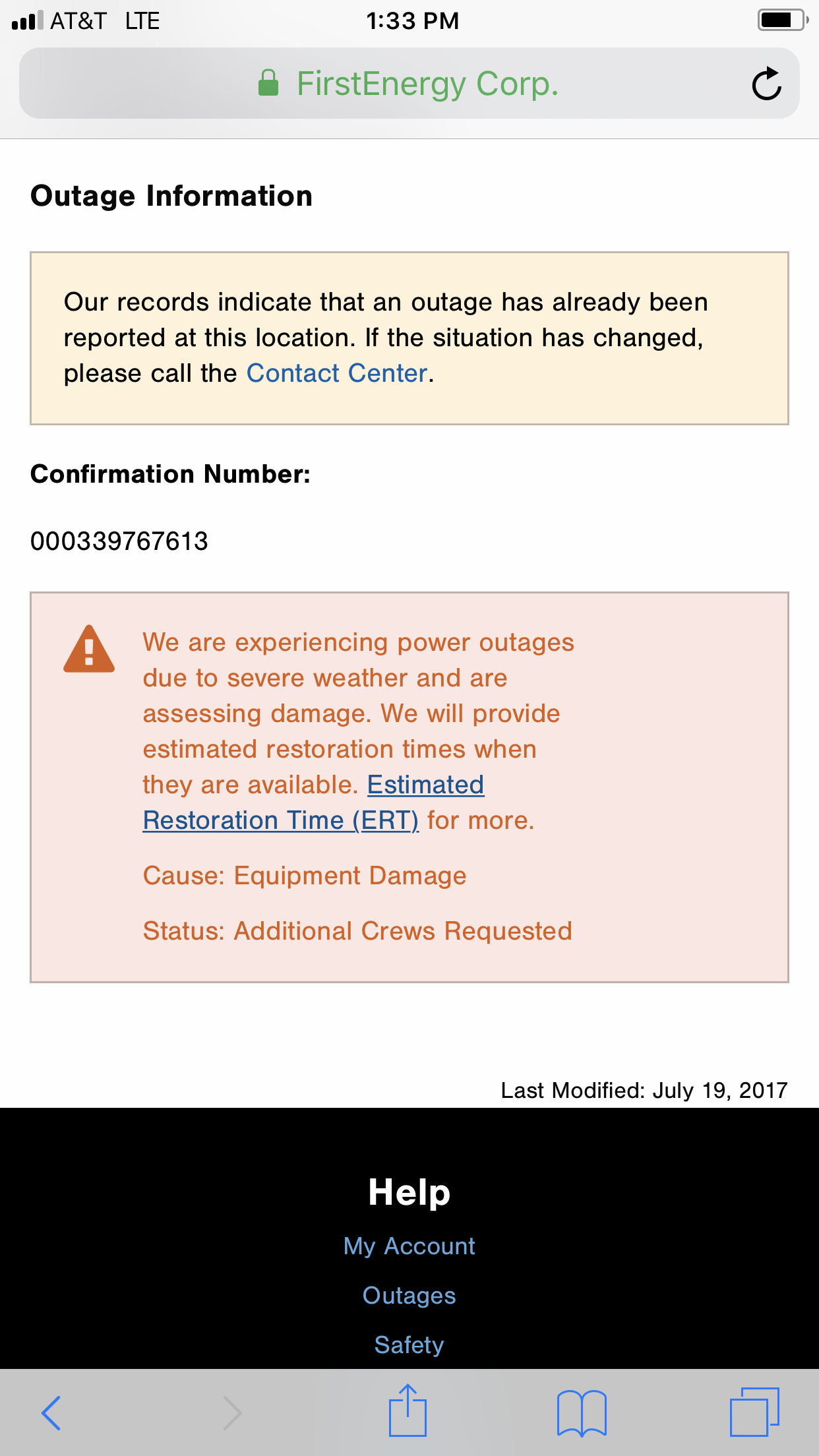 Outage 