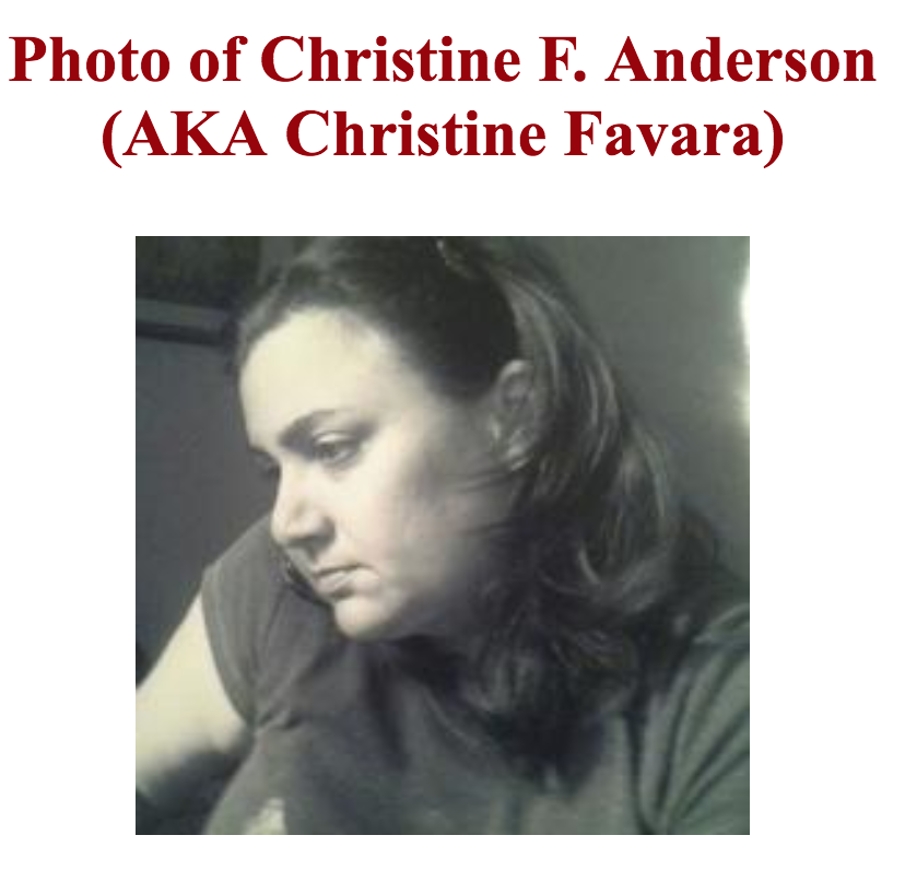 Christine F. Anderson (headshot)