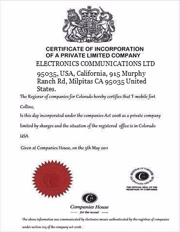 Electronics Certificate