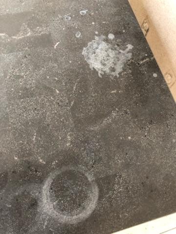 stains when first used
