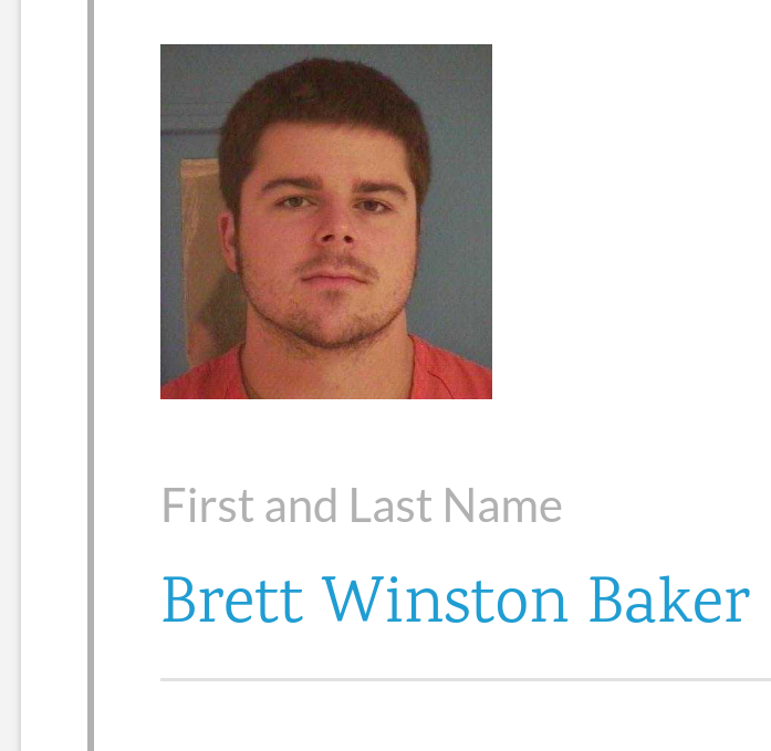 Brett Wiston Baker has a serious crime history! 