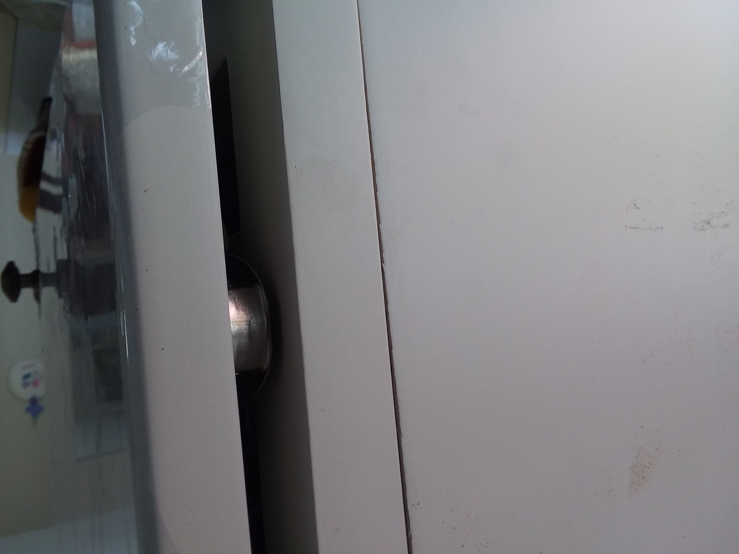 Door hinges not fixed properly