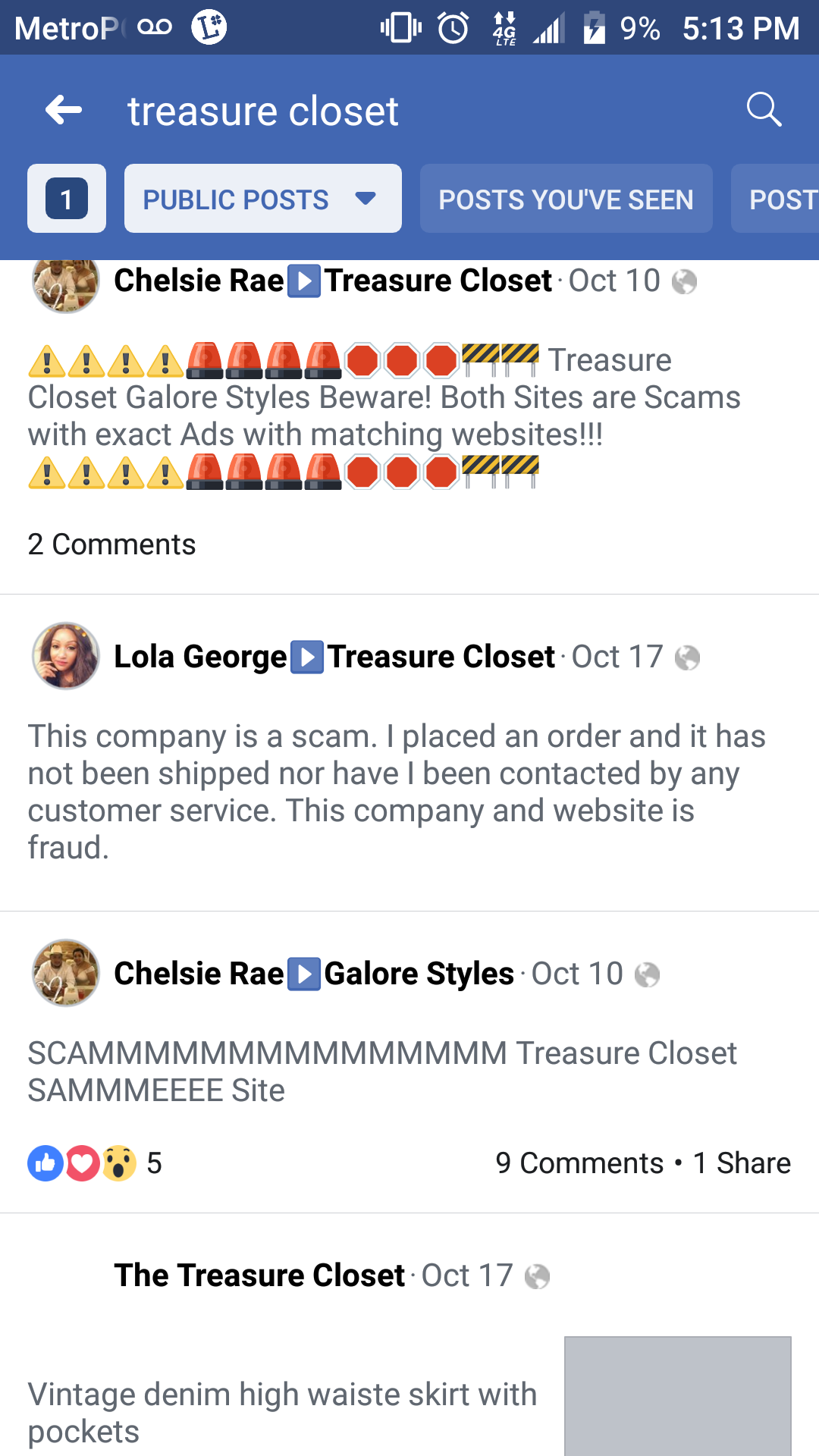  Evidence and other people getting scammed 