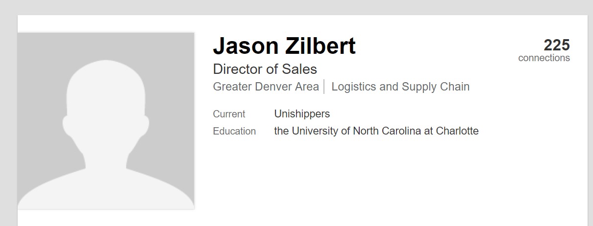 Jason Zilbert - Director of Sales 