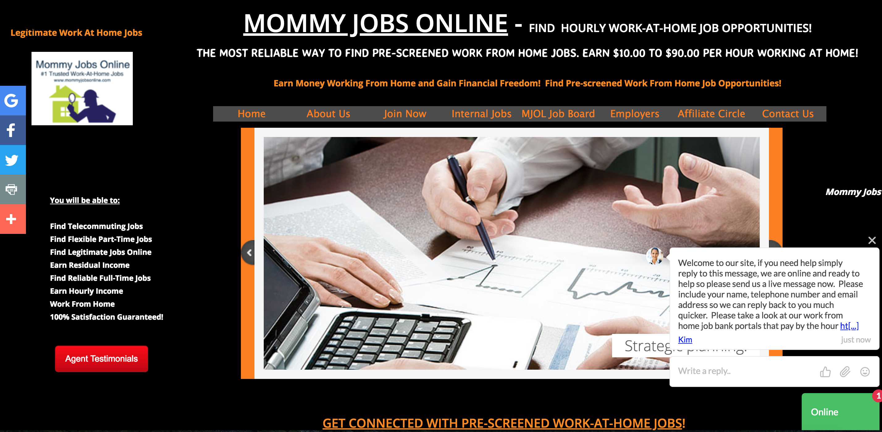Mommy Jobs Online Review Scam