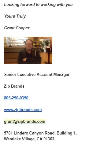 Grant Cooper contact info @ Realpin